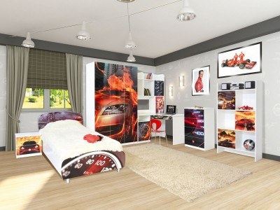 Детско модулно обзавеждане Мулти Гонки